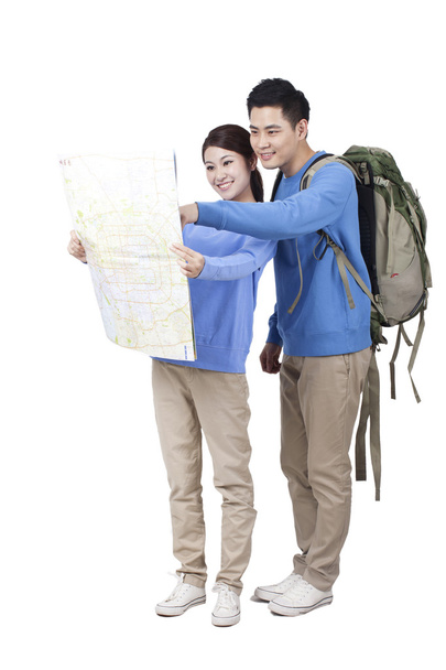 Young couple  travelling - Photo, image