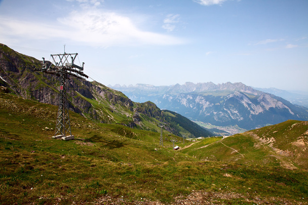 Patikointi Sveitsin Alpeilla
 - Valokuva, kuva