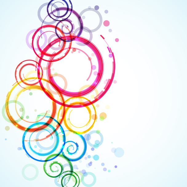 Spirals background - Vector, afbeelding