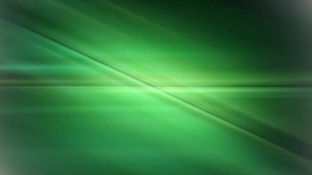 Abstrakte grüne diagonale Lichtlinien. Looping, Full-HD-Bewegungshintergrund. - Filmmaterial, Video