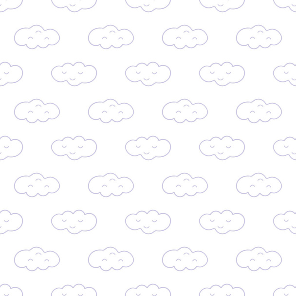 Vector seamless pattern in modern minimalist style. Can be used for web, stationery, textile, wallpaper, scrapbook paper, cards, invitations and other. - ベクター画像
