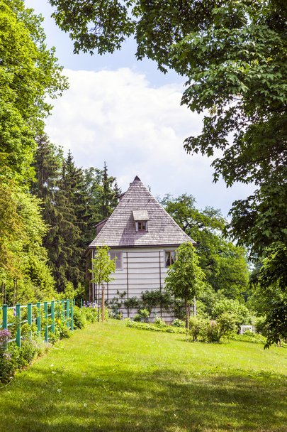 Goethes tuinhuis in het park een der ilm in weimar - Foto, afbeelding