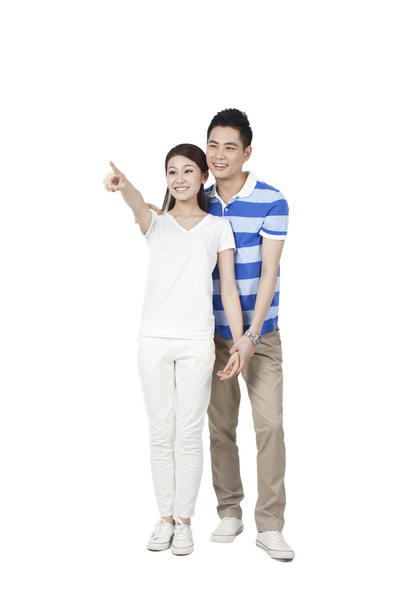 Portrait of young couple - Photo, Image