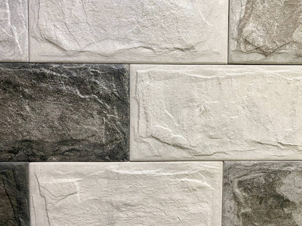 大理石のタイルシームレス壁のテクスチャパターン化された背景 - 写真・画像