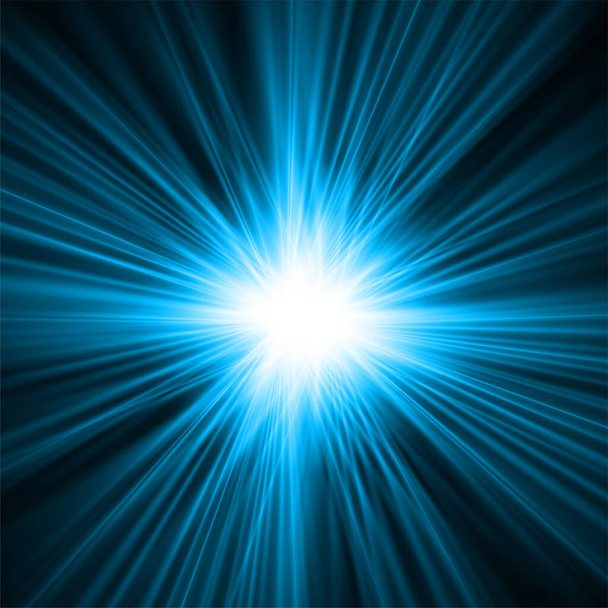 kék színű modern digitális tapéta, technológia koncepció - Vektor, kép