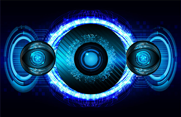 cyber circuit future technology concept background - Vector, afbeelding