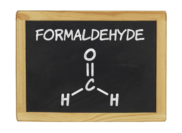 Chemical formula on a blackboard - Photo, Image