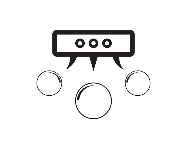 bolla logo modello vettoriale icona illustrazione design - Vettoriali, immagini