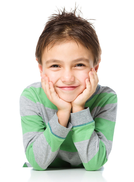 Portrait of a cute little boy - Фото, изображение