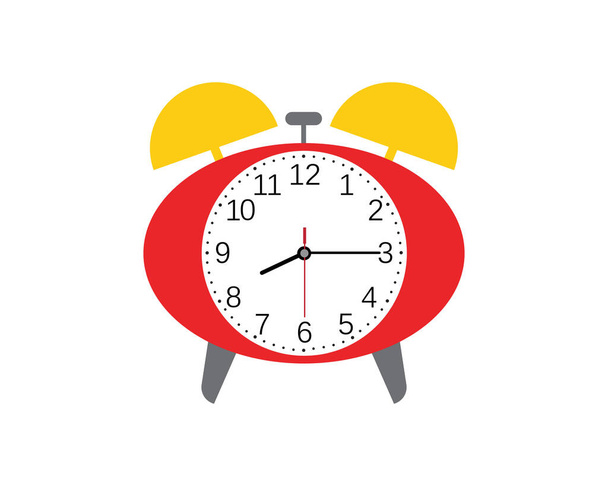 Ikona ilustrace hodin Šablona vektoru Ilustrace - Vektor, obrázek