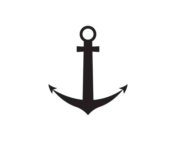 Anchor icon Logo Template vector illustration - Vector, Image