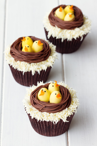Easter chick cupcakes - Photo, Image