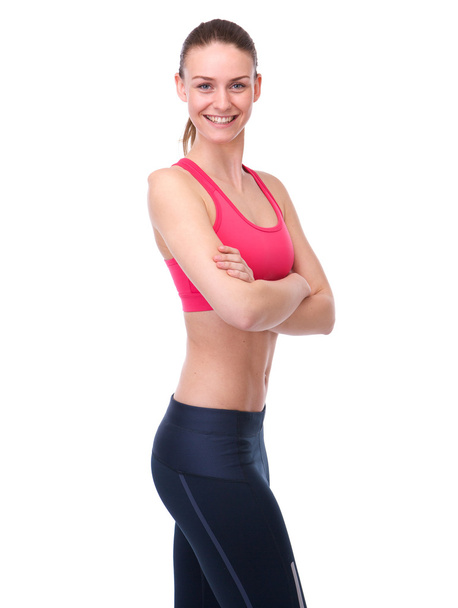 Healthy young woman smiling - Photo, Image