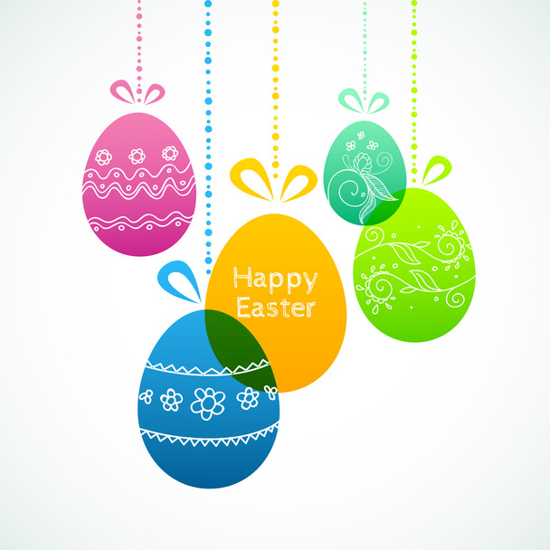 Easter design template - Vector, Image