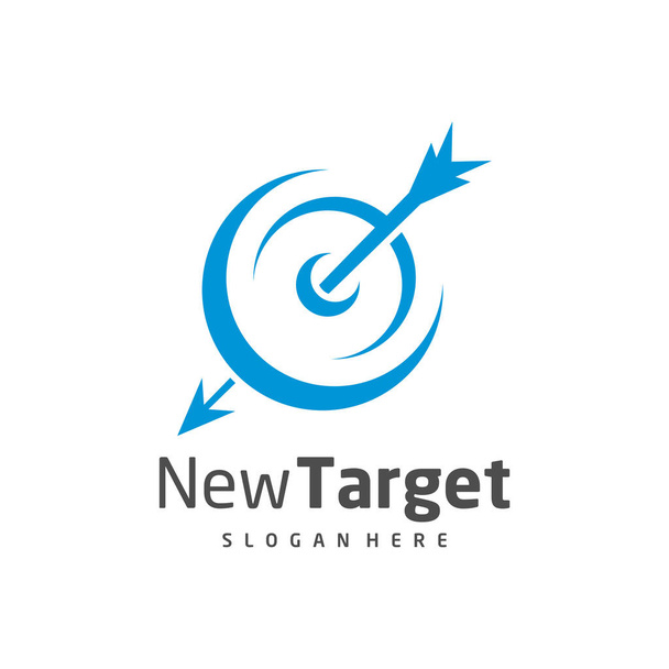 Target logo vector template, Creatief Target logo ontwerp concepten, pictogram symbool, illustratie - Vector, afbeelding