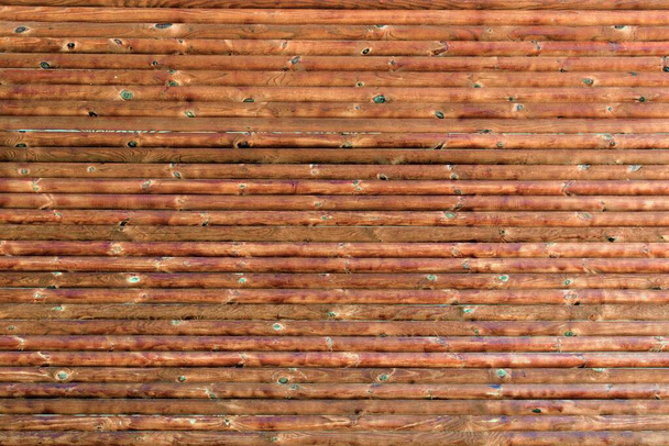 textura de parede montada a partir de vigas de madeira - Foto, Imagem