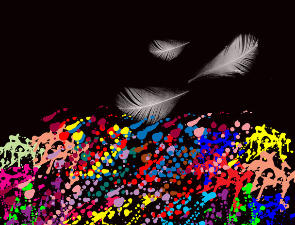 Абстрактный красочный фон - Вектор,изображение