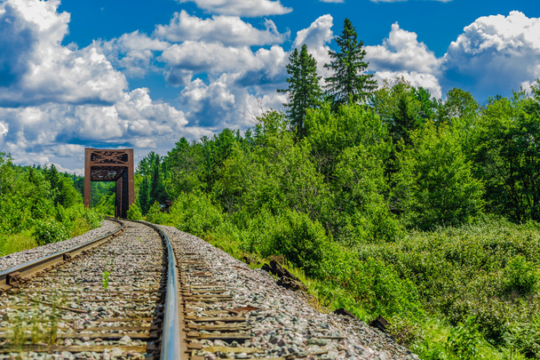 A really long railway - Photo, Image