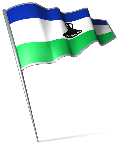 Lesothon lippu
  - Valokuva, kuva