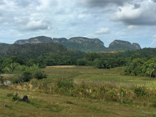 Natural scenery around Vinales in Cuba 2.1.2017 - Photo, image