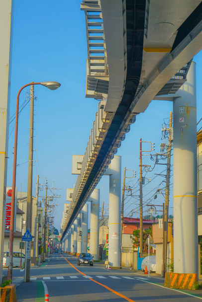 Shonan Monorail a Shonan ulice - Fotografie, Obrázek