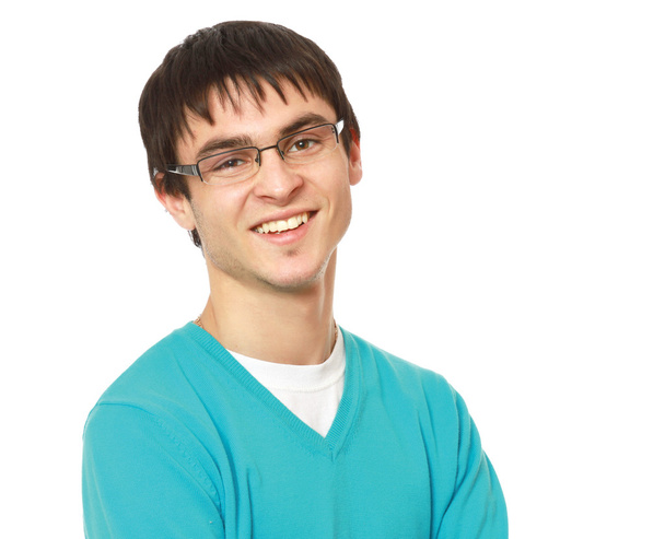 Young man wearing glasses - Foto, Imagem