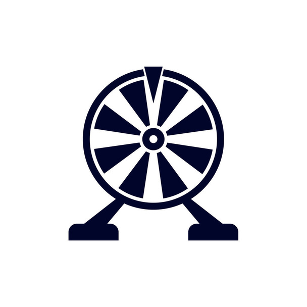 Plantilla de vector de logotipo de icono de máquina de casino, Ilustración de icono de diseño de juego creativo, Icono de juegos de casino - Vector, Imagen