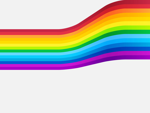 sfondo curva arcobaleno
 - Vettoriali, immagini