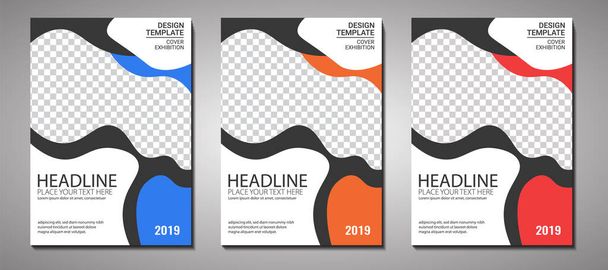 Šablona brožury, Šablona časopisu, Business Modern Plakát, Šablona výroční zprávy - Vektor, obrázek