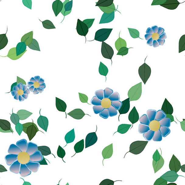 motif vectoriel floral. design, texture.  - Vecteur, image