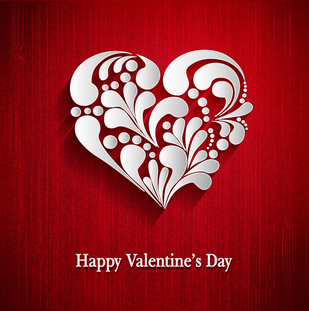 Vector background  for Valentines day - Vector, afbeelding