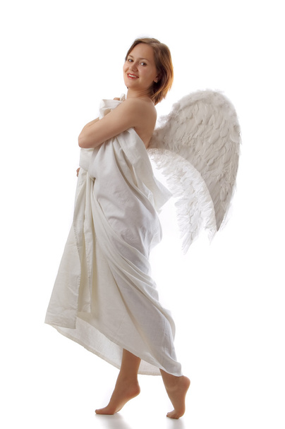 Girl-angel - Φωτογραφία, εικόνα