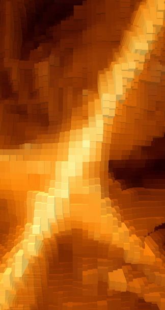 Zon, vuur, explosie barst wazig pixel illustratie met lichtstralen voor prachtige achtergronden en texturen. - Foto, afbeelding