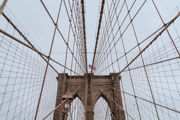 Brooklyn Bridge, New York City, USA - Φωτογραφία, εικόνα