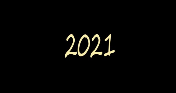 2021 Feliz año nuevo - Metraje, vídeo
