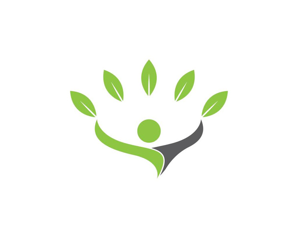 Vorlage für das Health Life Logo - Vektor, Bild