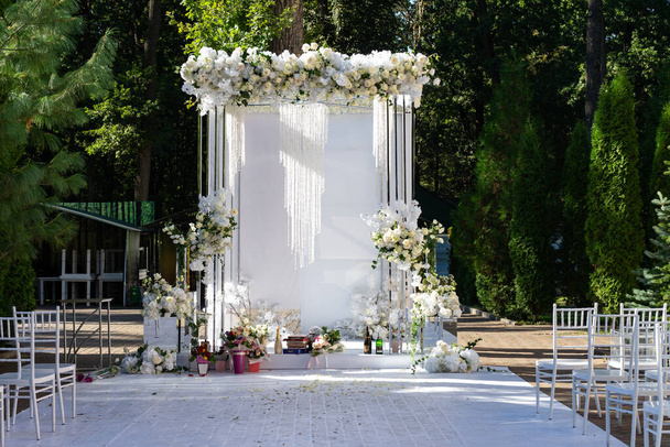 Wedding ceremony in the garden - Photo, Image