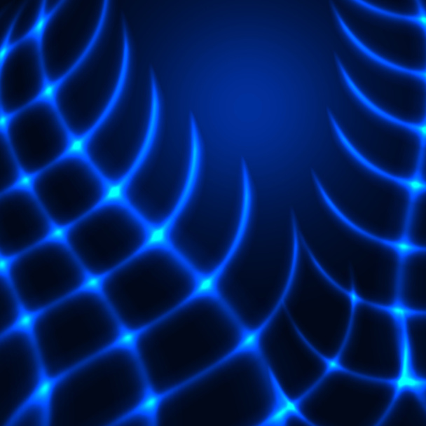 Abstract blue background - Vector, Image