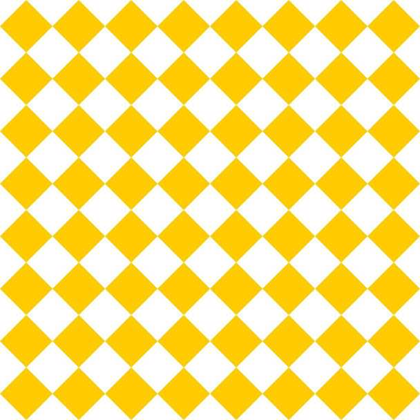 Laatta keltainen ja valkoinen vektori kuvio - Vektori, kuva