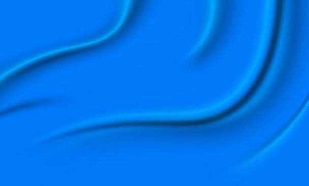 Blue curtain background. Design for booklets, leaflets. - Vector, Image