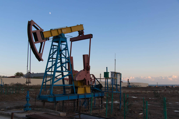 Puits de pétrole en Bakou, Azerbaïdjan - Photo, image