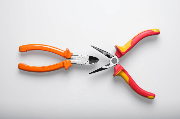 Small wire cutter and pliers. - Fotoğraf, Görsel