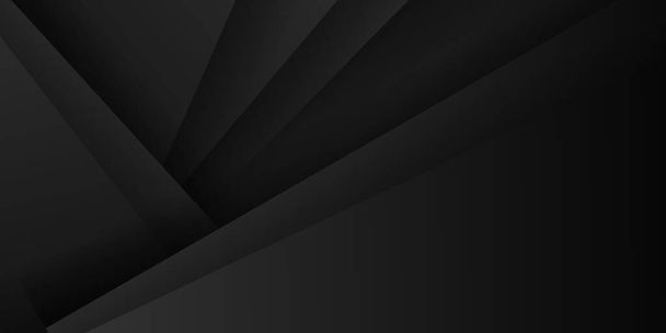 Papel abstracto oscuro fondo de presentación de corte con el concepto corporativo de negocios. Diseño de ilustración vectorial para presentación, pancarta, portada, web, volante, tarjeta, póster, papel pintado, textura - Vector, Imagen