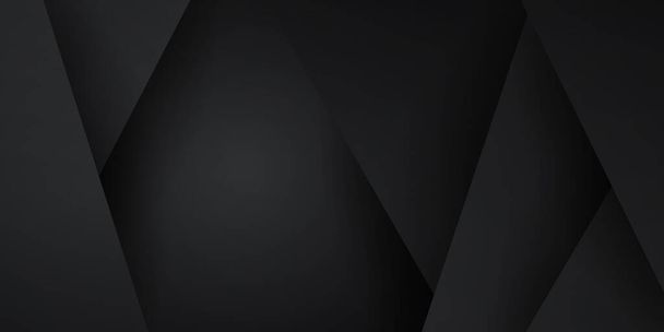 Carbone noir foncé moderne pour fond abstrait et design de présentation. Costume pour entreprise, cigarette, entreprise, prix, gagnant, anniversaire et célébration - Vecteur, image