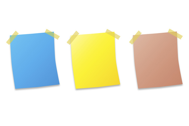 post it notes - Vector, Image