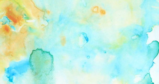 Abstract watercolor styled background with copy space. - Foto, afbeelding