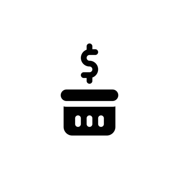 Икона стиля "ловушка денег-банкрот" и иллюстрация "Вектор" - Вектор,изображение