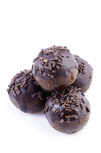 csokoládé labdák - Fotó, kép