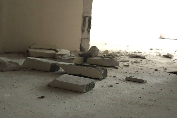 Construction debris in the apartment - Photo, Image