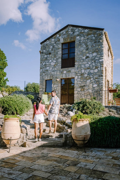 Agritursmo panzió Szicília Olaszország, gyönyörű történelmi régi farm felújított BB - Fotó, kép
